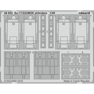 Su-17/22UM3K airbrakes - 1/48