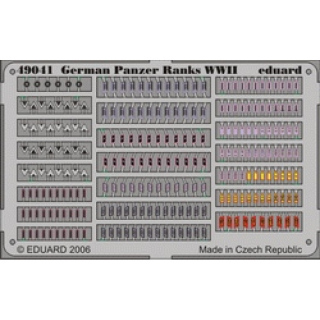 German Panzer Ranks WWII - 1/48