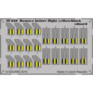 Remove Before Flight - yellow/black - 1/48