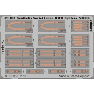Seatbelts Soviet Union WWII Fighters STEEL - 1/48