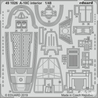 A-10C interior for Italeri