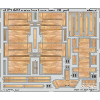 B-17G wooden floors & ammo boxes for HKM