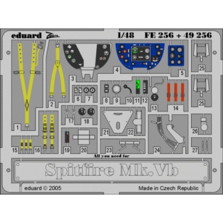 Spitfire Mk.Vb - Detailset 1/48