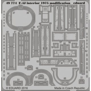 F-4J Interior 1975 Modification - 1/48