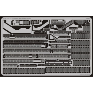 USS Ticonderoga CV-14 - Railings / Catwalk 1/350