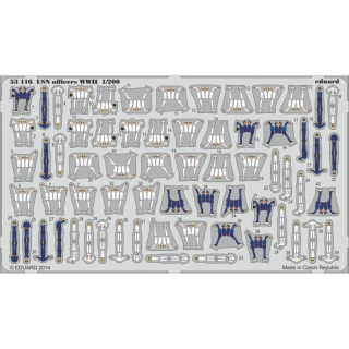 USN Officers WWII S.A. - 1/200