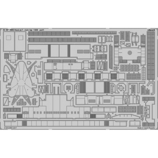HMS Hood pt. 7 main top - 1/200
