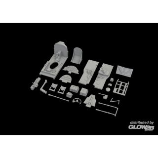 P-38F cockpit for Tamiya