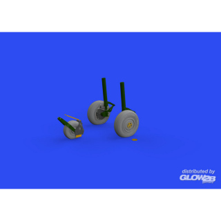 Su-27 wheels 1/48 for GREAT WALL HOBBY