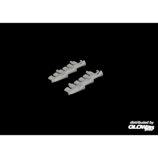 Spitfire Mk.Vc exhaust stacks for Airfix