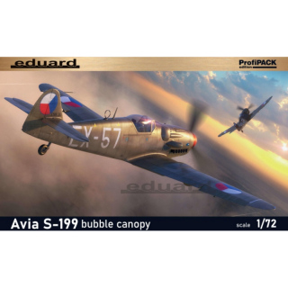 Avia S-199 bubble canopy - Eduard 1/72