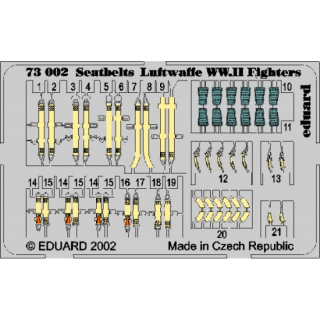 Seatbelts Luftwaffe WWII Fighters - 1/72