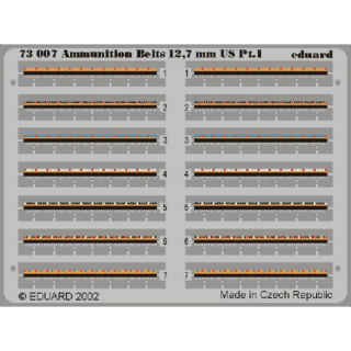 US Cal.0.50 Ammunition Belts - 1/72