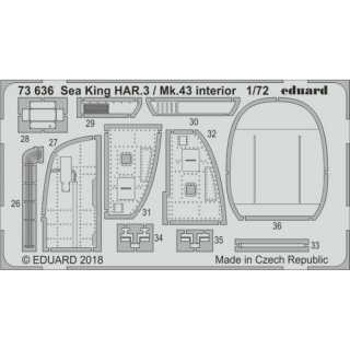 Sea King HAR.3 / Mk.43 interior - 1/72