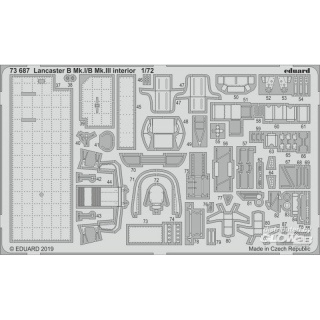 Lancaster B Mk.I/B Mk.III interior for Airfix