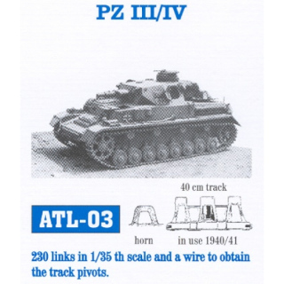 Metallkette fr Panzer III H-J / Panzer IV E (1940-41)