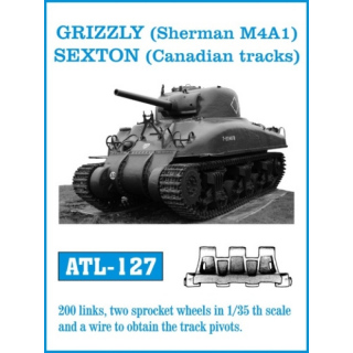 Metallkette fr Grizzly (Sherman M4A1) / Sexton (Canadian Tracks)