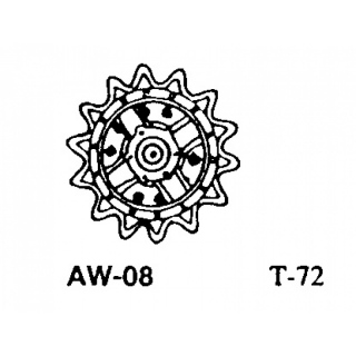 Antriebsrder fr T-72