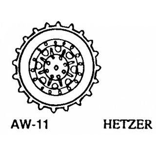 Antriebsrder fr Jagdpanzer 38(t) Hetzer