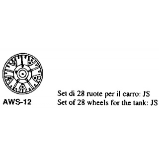 Laufrollen-Set fr JS-1 / JS-2 / JS-3 / ISU-122 / ISU-152