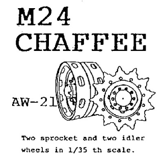 Antriebs- & Leitrder fr M24 Chaffee