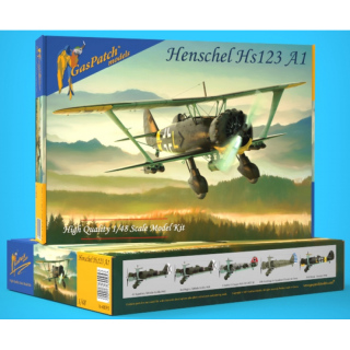 Henschel Hs 123 A1 - GasPatch 1/48