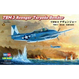 TBM-3 Avenger Torpedo Bomber - Hobby Boss 1/48