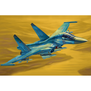 Russian Su-34 Fullback Fighter-Bomber - Hobby Boss 1/48
