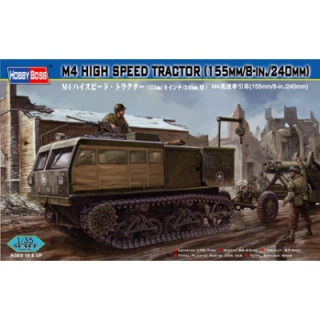 M4 High Speed Tractor (155mm/8-in./240mm) - Hobby Boss 1/35