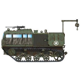M4 High Speed Tractor (155mm/8-in./240mm) - Hobby Boss 1/72