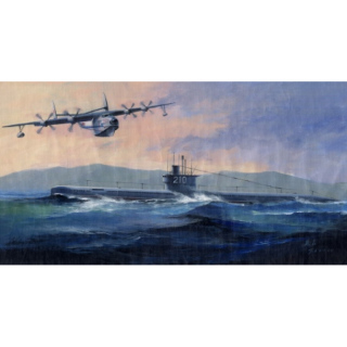 PLA Navy Type 033 Romeo Class Submarine & SH-5 - Hobby Boss 1/350