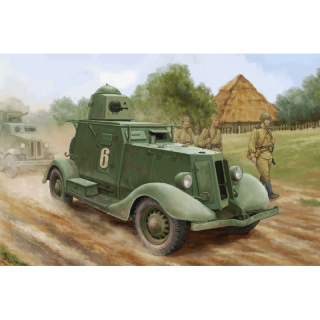 Soviet BA-20 Armored Car (Mod.1937) - Hobby Boss 1/35