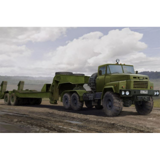 Russian KrAZ-260B Tractor w. MAZ/ChMZAP-5247G Semitrailer - Hobby Boss 1/35