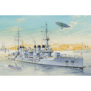 French Navy Pre-Dreadnought Battleship Voltaire - Hobby Boss 1/350