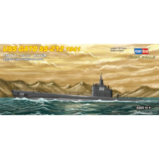 U.S.S. GATO SS-212 (1941) Submarine - Hobby Boss 1/700