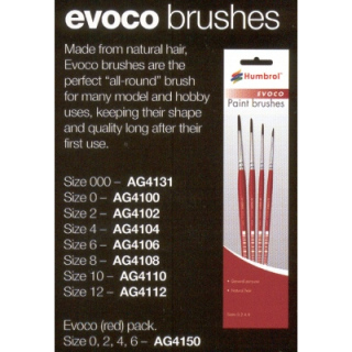 EVOCO Pinsel-Set (4 Stk.)