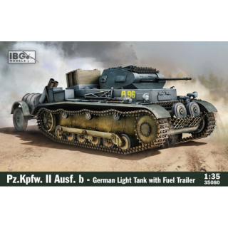 Pz.Kpfw.II Ausf.b with Fuel Trailer - IBG 1/35