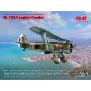 Henschel Hs 123A Legion Condor - ICM 1/32