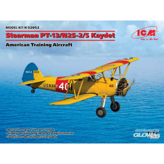 Stearman PT-13/N2S-2/5 Kaydet, American Training Aircraft