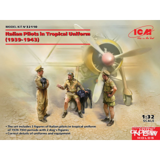 Italian Pilots in Tropical Uniform (1939-1943) (
