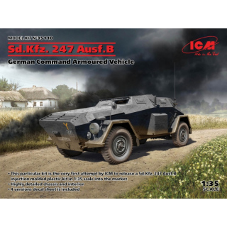 Sd.Kfz. 247 Ausf.B German Command Armoured Vehicle - ICM 1/35