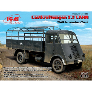 Lastkraftwagen 3,5 t AHN Renault (WWII German Army Truck) - ICM 1/35