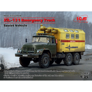 ZiL-131 Soviet Emergency Truck - ICM 1/35