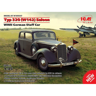 Mercedes-Benz Typ 320 (W142) Saloon, WWII Staff Car - ICM 1/35
