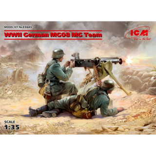 WWII German MG08 MG Team - ICM 1/35