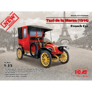 Taxi de la Marne(1914), French Car - ICM 1/35