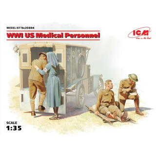 WWI US Medical Personnel - ICM 1/35