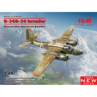 B-26B-50 Invader (Korean War American Bomber) - ICM 1/48