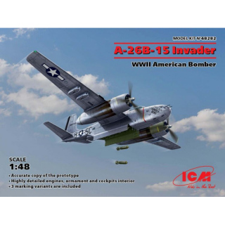 A-26B-15 Invader, WWII American Bomber - ICM 1/48
