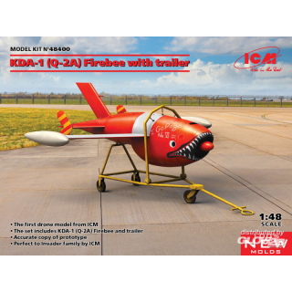 Q-2A (KDA-1) Firebee with trailer (1 airplane and trailer)